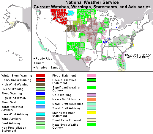 weather map of usa. USA Interactive map.gif (17773